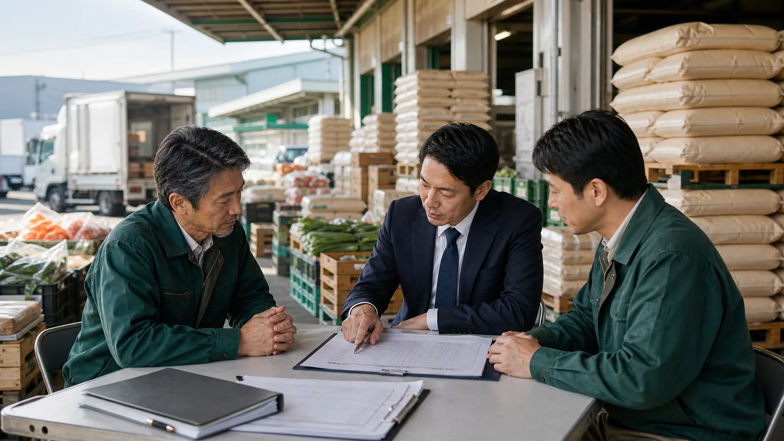 市場系食品卸の商流を米卸会社が引き継いだM&A事例アイキャッチ