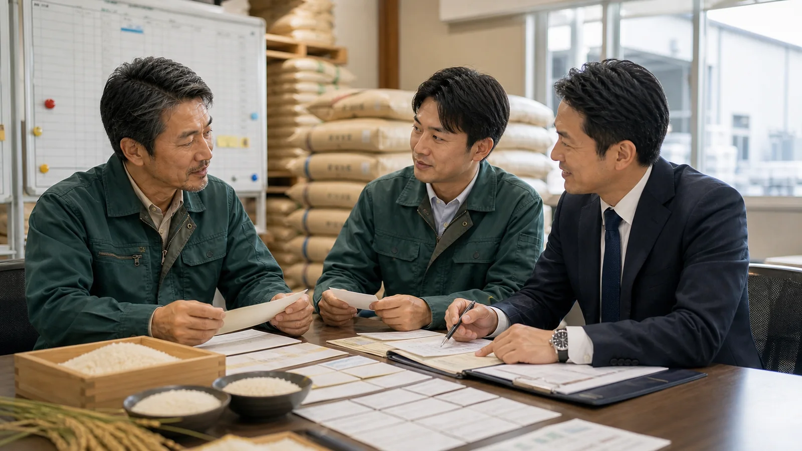 学校給食・外食・小売口座を守る米卸M&Aコラムアイキャッチ